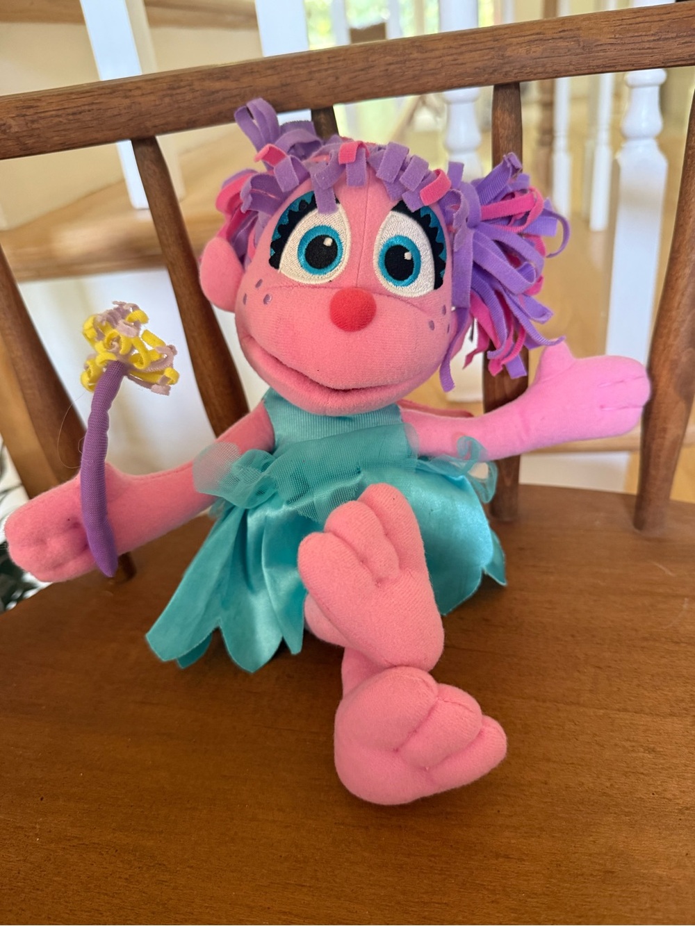 Abbycadabby Martell 2006 talking and singing Pink Plush Fairy Doll works!